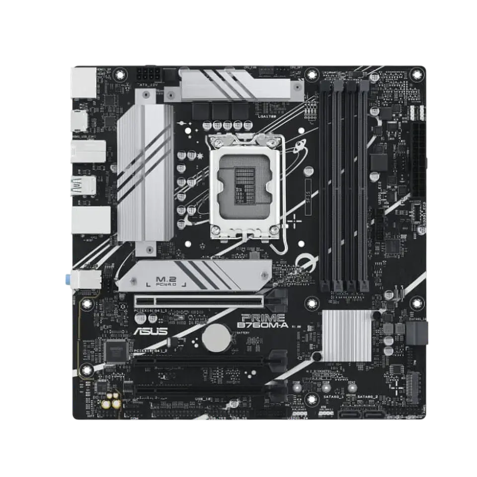 ASUS PRIME B760M-A-CSM Ethernet 2.5Gbps Realtek LGA 1700 micro ATX 1