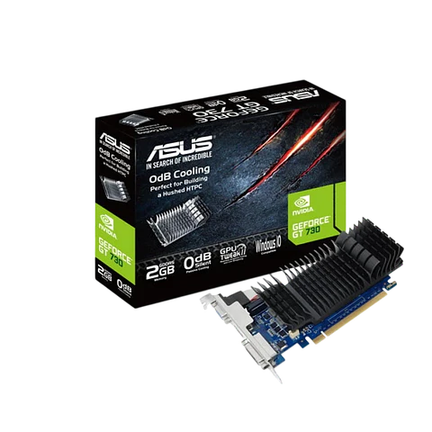 ASUS GT730-SL-2GD5-BRK NVIDIA GeForce GT 730 2 GB GDDR5 Negro