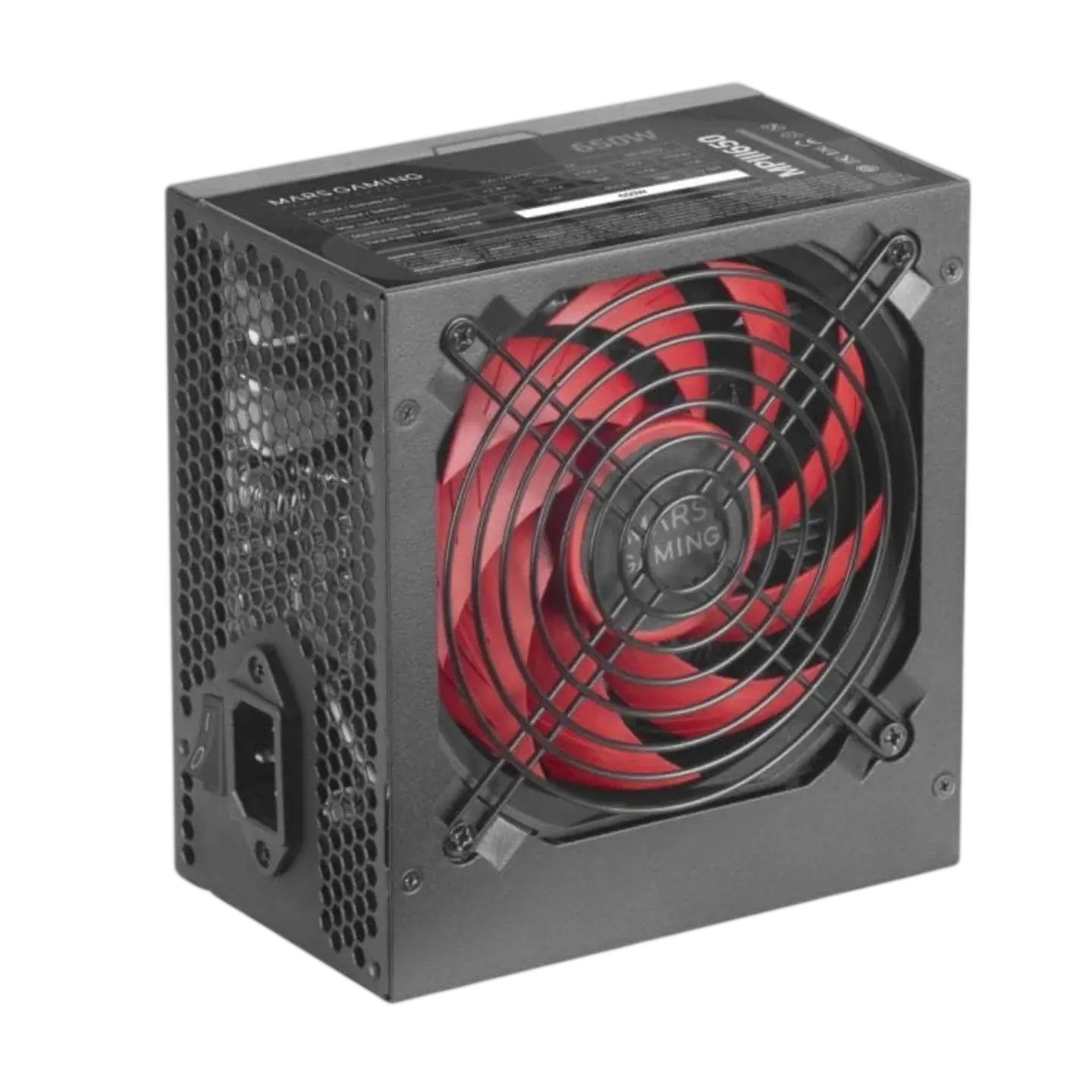 Fuente de alimentación Mars Gaming MPIII650 650W Negro 1