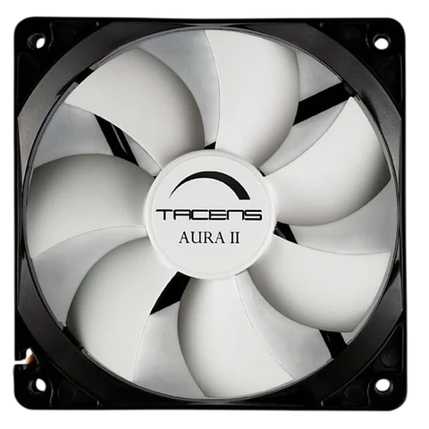 Ventilador para carcasa de PC Tacens Aura II Negro