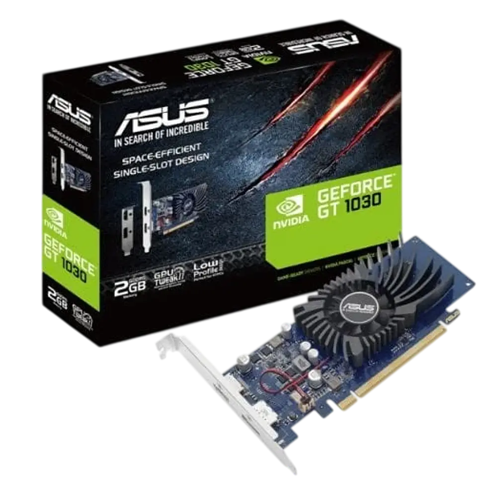 ASUS GT1030-2G-BRK NVIDIA GeForce GT 1030 2 GB GDDR5 Azul 1
