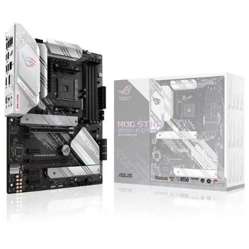 ASUS ROG STRIX B550-A GAMING AMD Ryzen 3 128GB ATX Blanco 1
