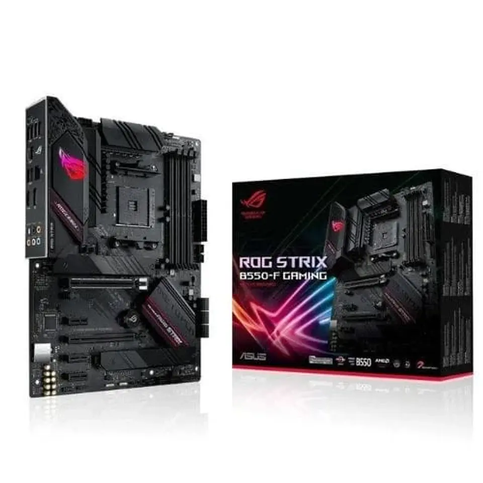 ASUSROG STRIX B550-F GAMING  AMD Zócalo AM4 128GB ATX Negro 1