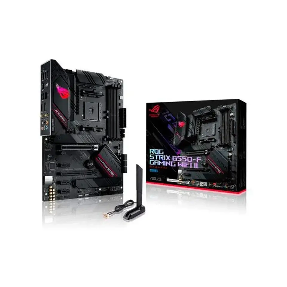 ASUS ROG STRIX B550-F GAMING WIFI II AMD Ryzen Zócalo AM4 128GB ATX Negro 1