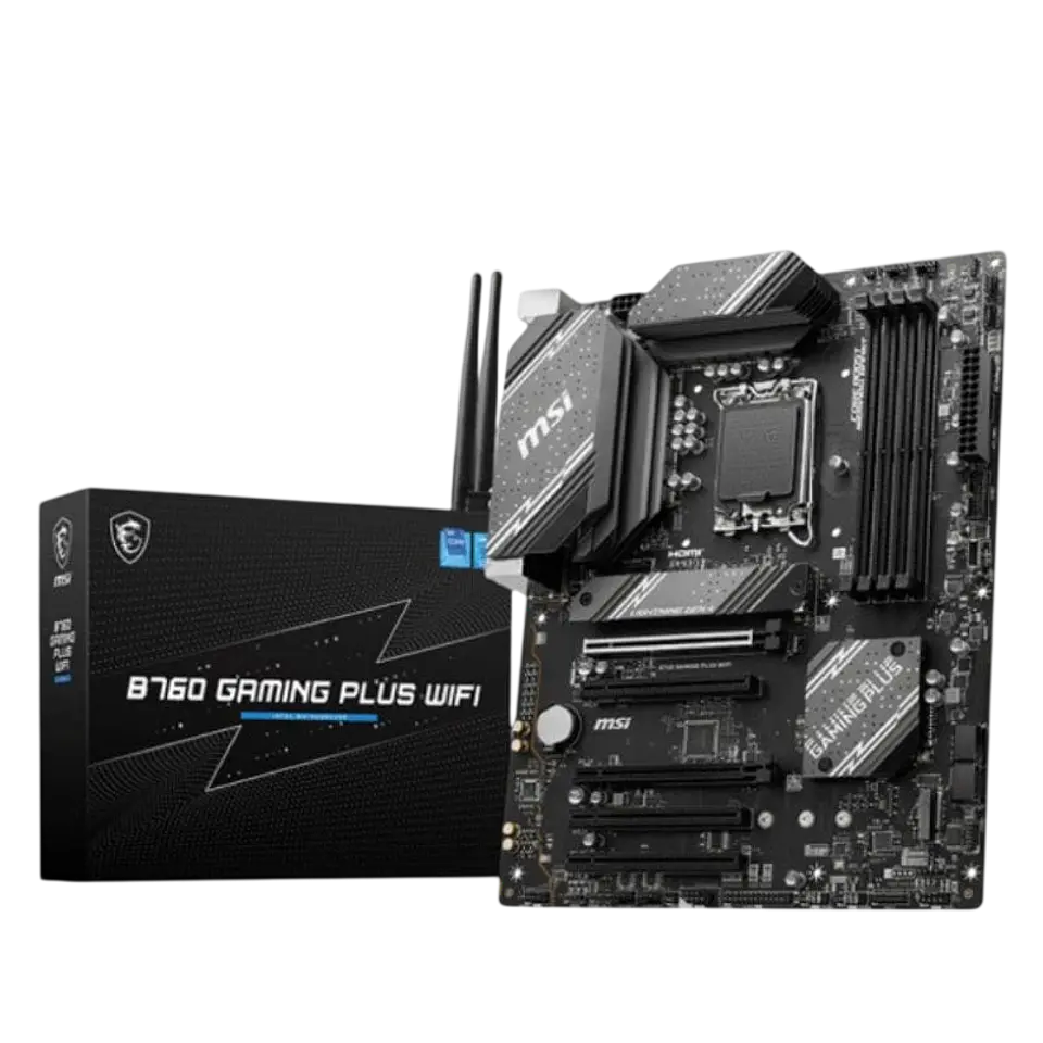 MSI B760 GAMING PLUS WIFI Intel LGA 1700 192GB ATX Negro 1
