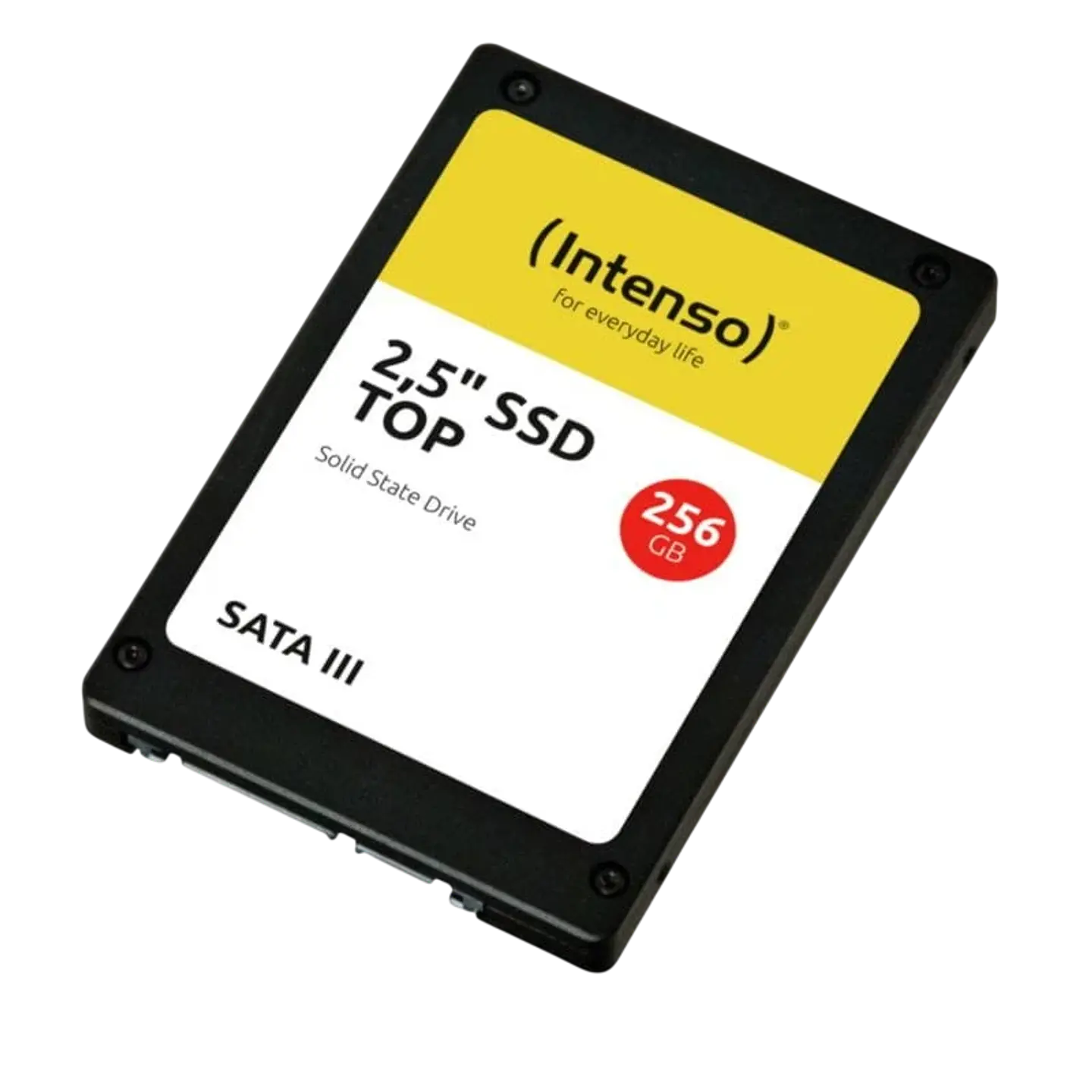 Intenso Top 256 GB SATA III 2,5 pulgadas 3D NAND Negro / Blanco 1