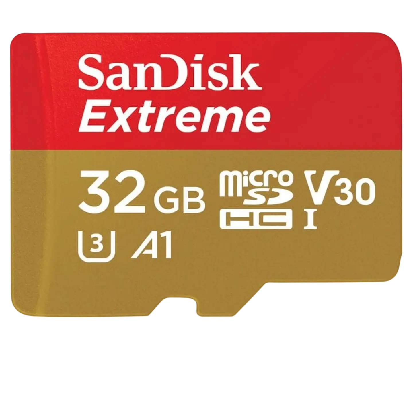 SanDisk Extreme UHS-I 32 GB U3 V30 A1 SDXC Amarillo / Rojo 1