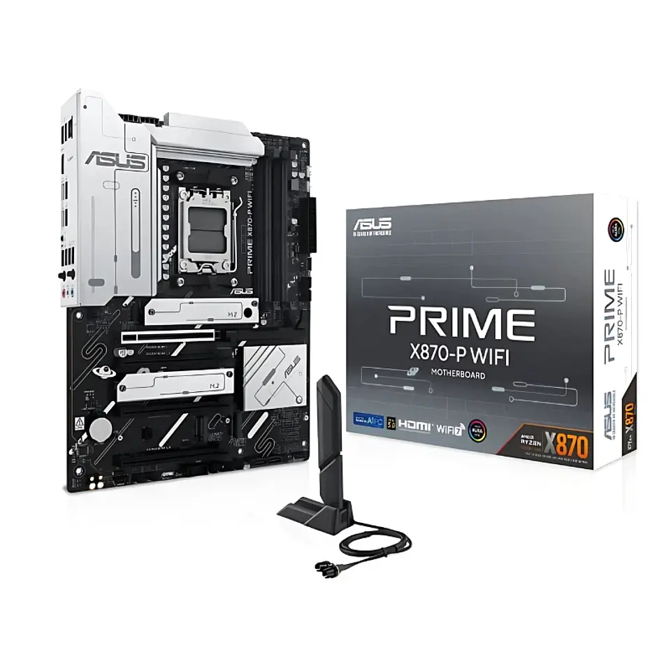 ASUS Prime X870-P WIFI Zócalo AM5 ATX -Placa base 1