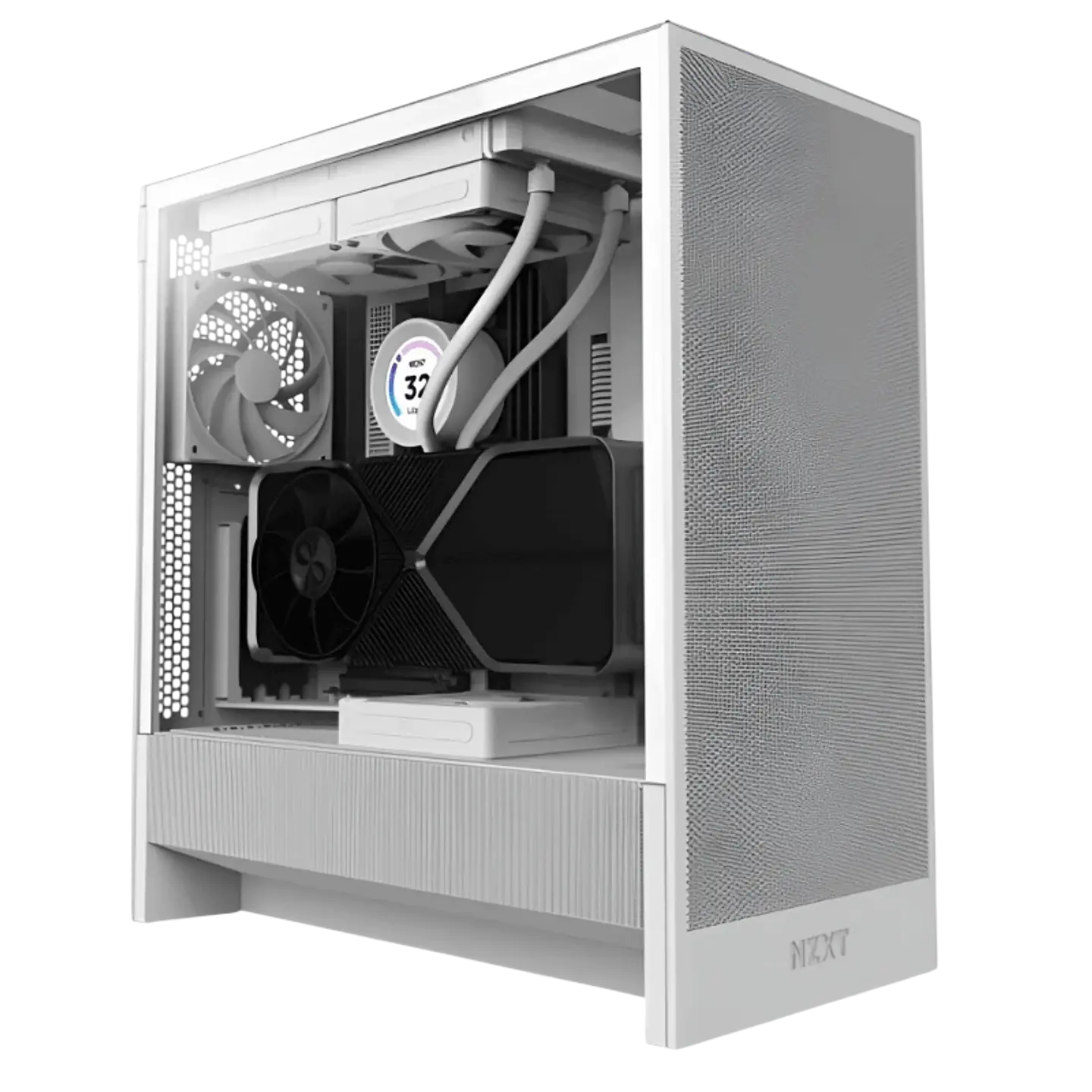Caja NZXT H5 FLOW (2024) Blanco 1