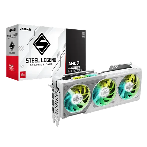 Asrock Steel Legend AMD Radeon RX 9070 XT 16 GB
