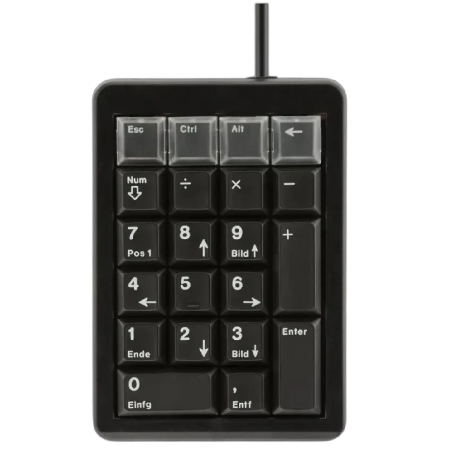 Teclado mecánico Cherry G84-4700 Layout ES programable conexión USB negro 1