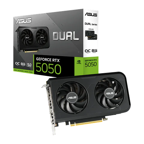 Tarjeta gráfica ASUS Dual GeForce RTX 5050 OC 8GB GDDR6