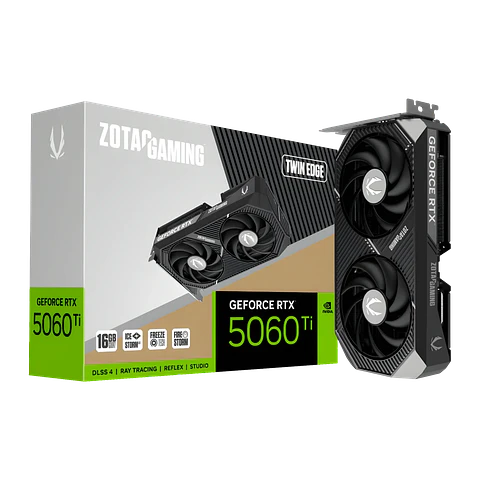 Tarjeta gráfica ZOTAC Gaming GeForce RTX 5060 AMP 8GB GDDR7