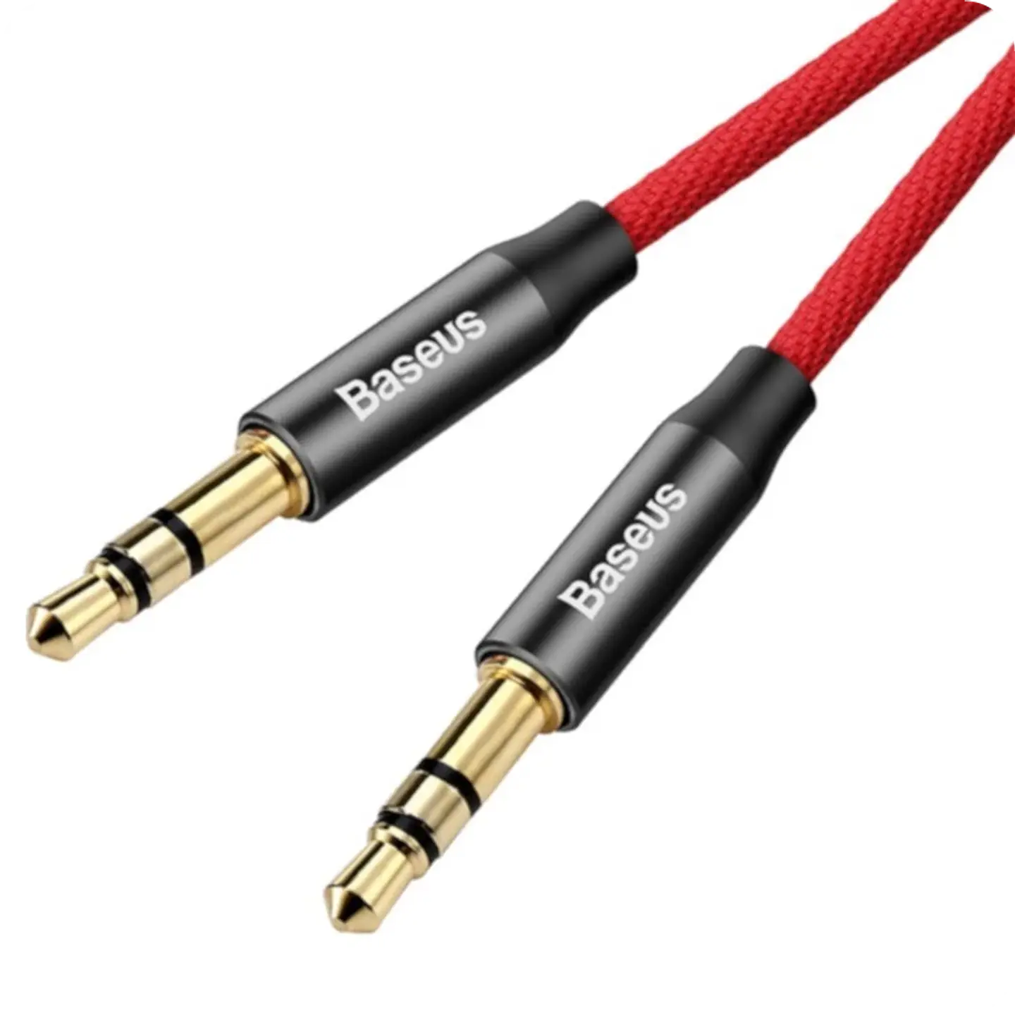 Baseus Yiven Adaptador Cable Mini Jack 3.5mm Macho a Mini Jack 3.5mm Macho 1.5M Negro 1