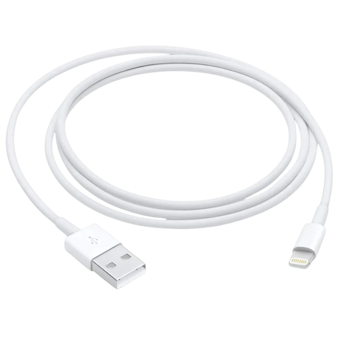Cable Apple USB 2.0 a Lightning 1m Blanco 1