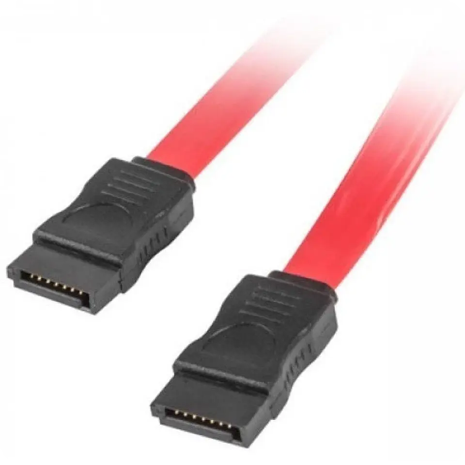 Cable SATA III 50cm - Rojo 1