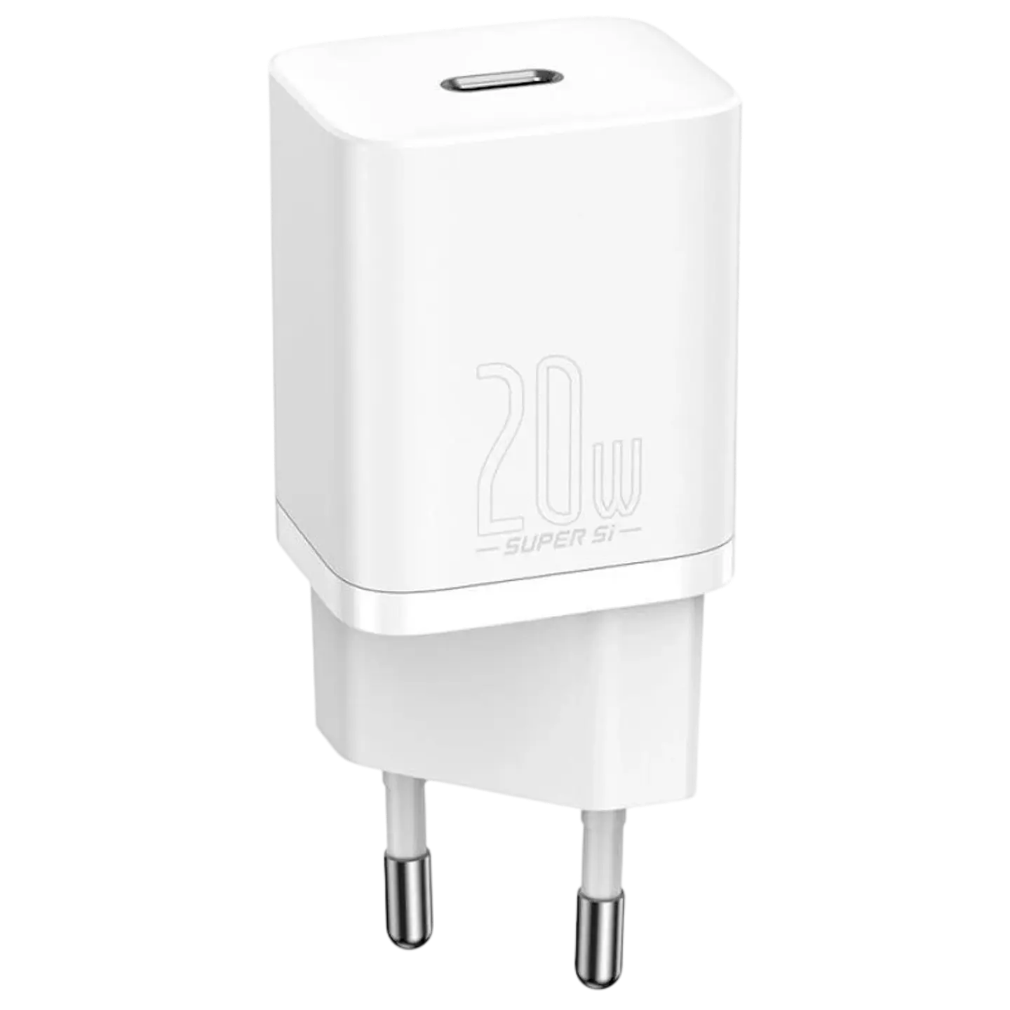 Baseus Super Si Quick Charger 1C 20W Blanco - Cargador de pared 1
