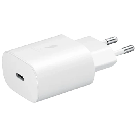 Cargador Samsung EP-TA800 USB-C 25W Blanco