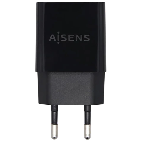 Cargador Aisens USB 10W Alta Eficiencia 5V/2A Negro