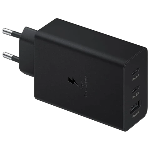 Cargador Samsung EP-T6530 Trio 65W Negro