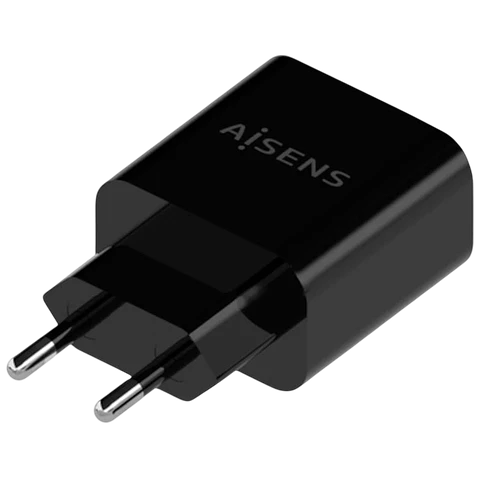 Aisens A110-0682 20W USB-C USB-A Negro - Cargador de Pared
