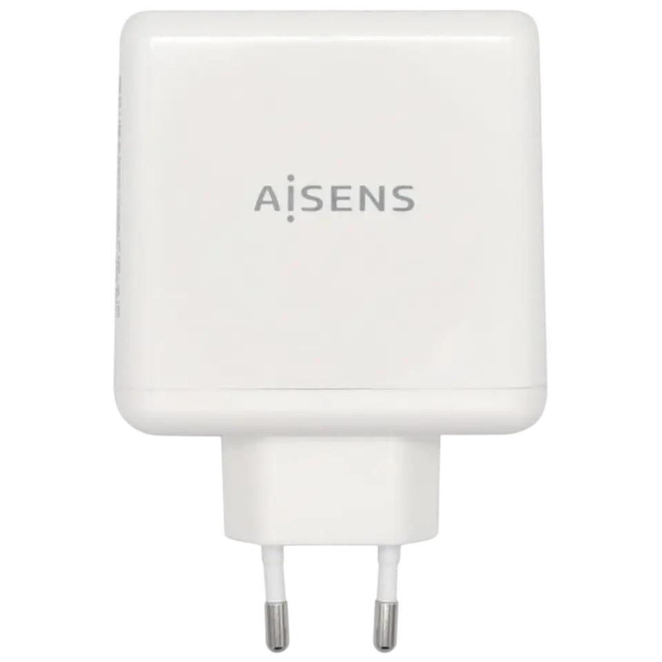 Cargador de Pared Aisens ASCH-2PD30QC-W 1xUSB Tipo-C 1x USB 48W Blanco 1