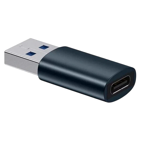 Baseus Ingenuity ZJJQ000101 USB 3.1 Negro - Adaptador USB-A a USB-C