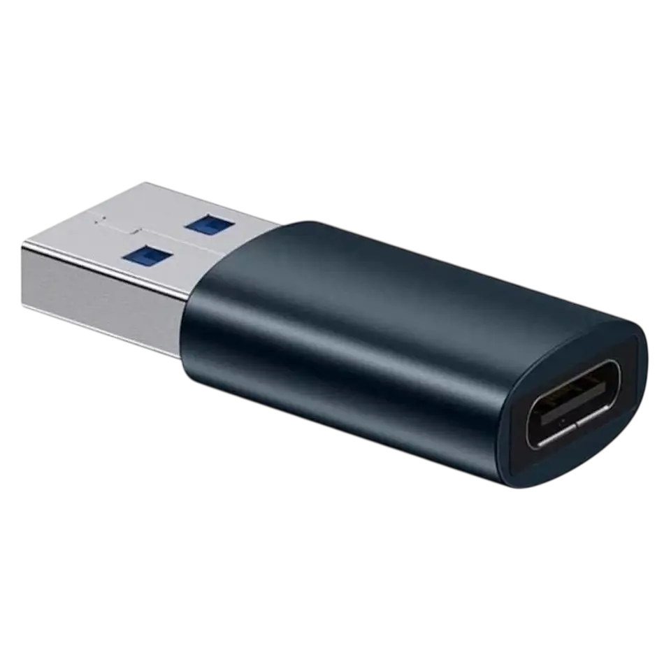 Baseus Ingenuity ZJJQ000101 USB 3.1 Negro - Adaptador USB-A a USB-C 1