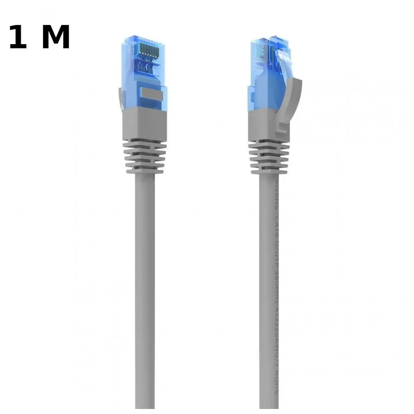Cable de Red RJ45 Cat6 UTP CCA AWG26 hasta 1000Mbps 1m Aisens A135-0775 Gris 1