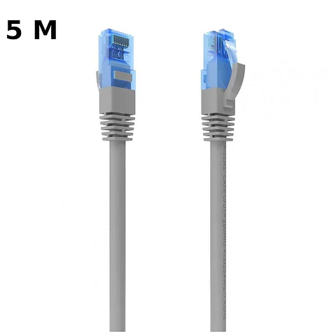 Cable de Red RJ45 Cat6 UTP CCA AWG26 hasta 1000Mbps 5m Aisens A135-0780 Gris