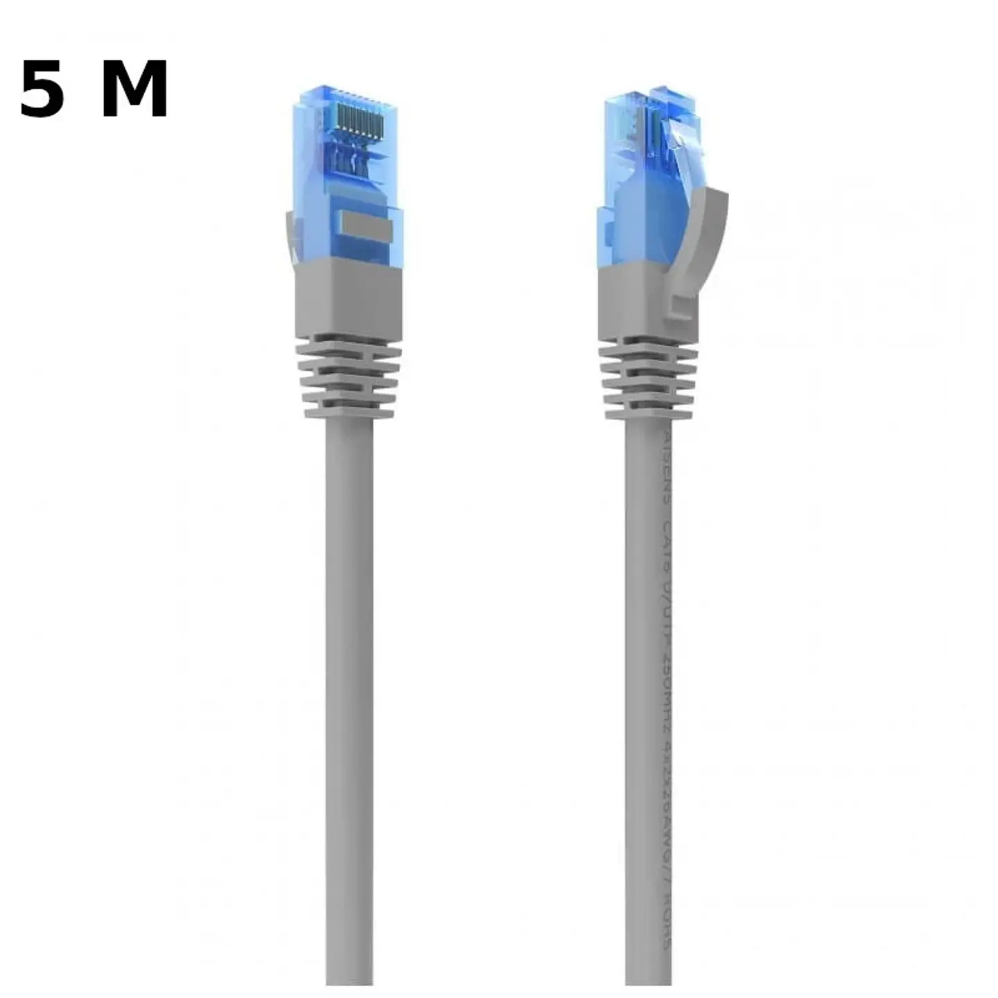 Cable de Red RJ45 Cat6 UTP CCA AWG26 hasta 1000Mbps 5m Aisens A135-0780 Gris 1