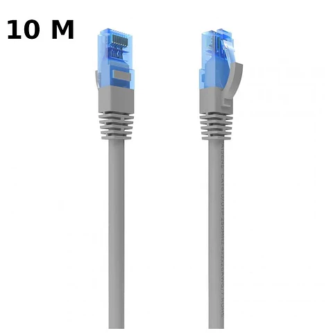 Cable de Red RJ45 Cat6 UTP CCA AWG26 hasta 1000Mbps 10m Aisens A135-0782 Gris