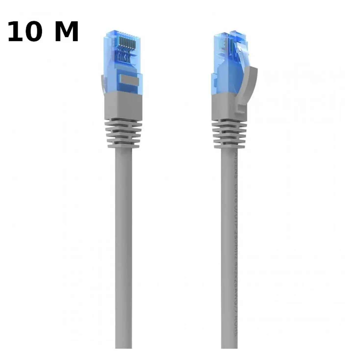 Cable de Red RJ45 Cat6 UTP CCA AWG26 hasta 1000Mbps 10m Aisens A135-0782 Gris 1