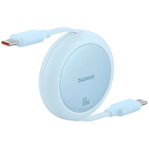 Baseus Free2Pull Azul - Cable Mini USB-C a USB-C 1m
