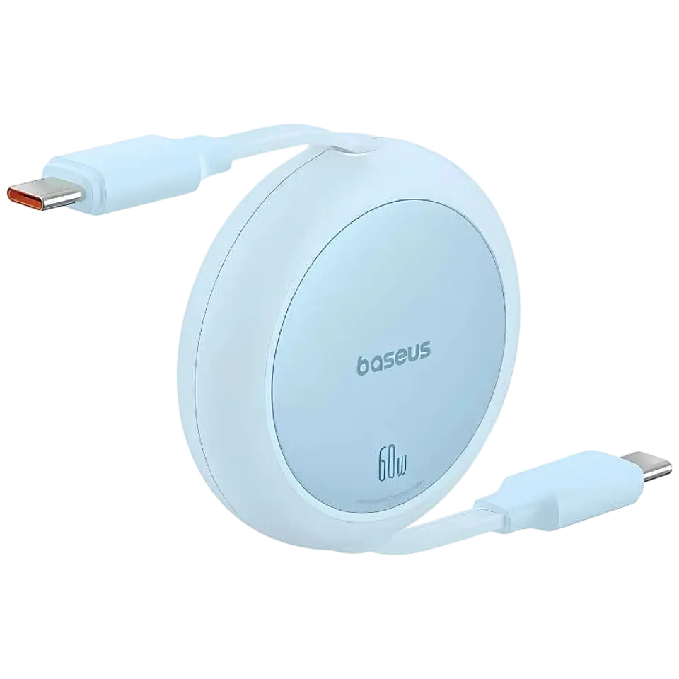 Baseus Free2Pull Azul - Cable Mini USB-C a USB-C 1m 1