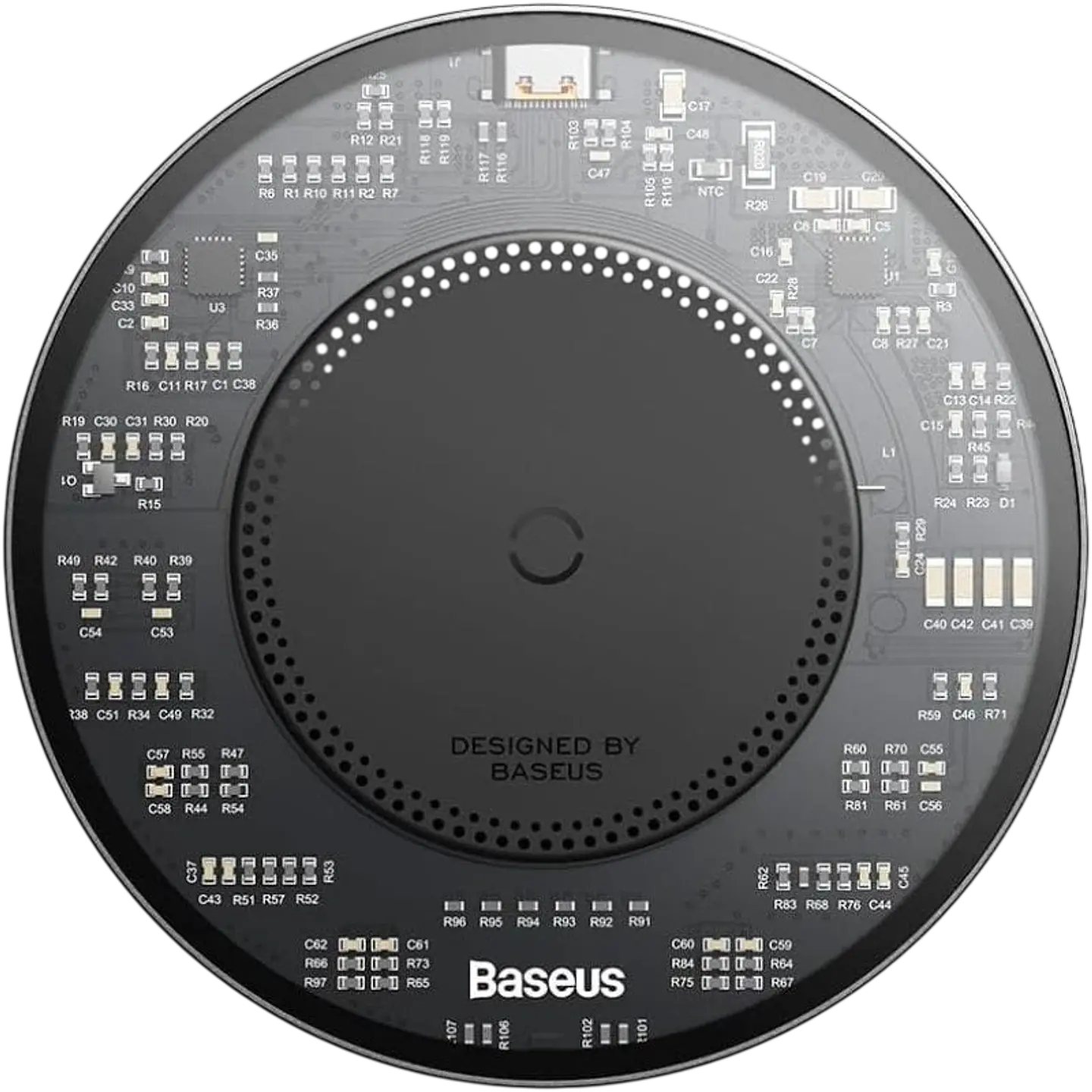 Baseus Simple 2 - Cargador inalámbrico inductivo 1