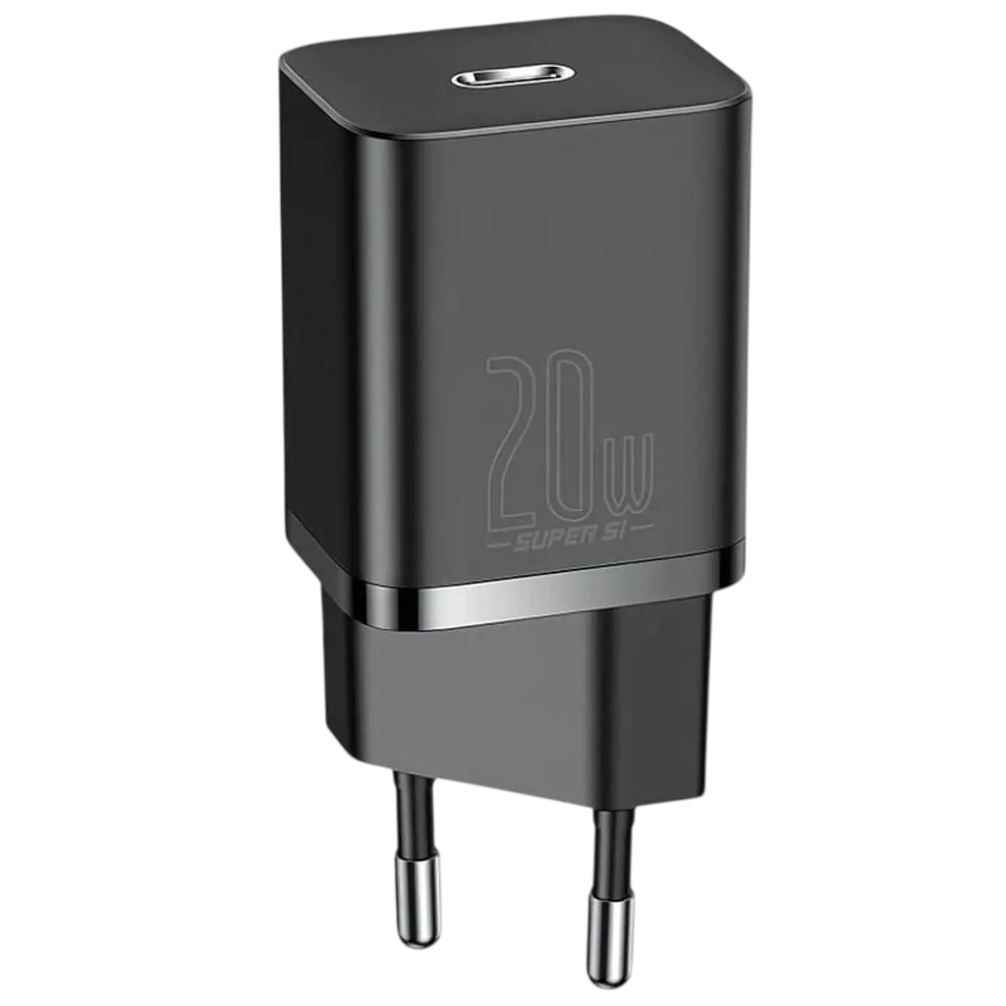 Baseus Super Si Quick Charger 1C 20W Negro - Cargador de pared 1