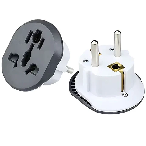 Adaptador enchufe Europeo a Universal