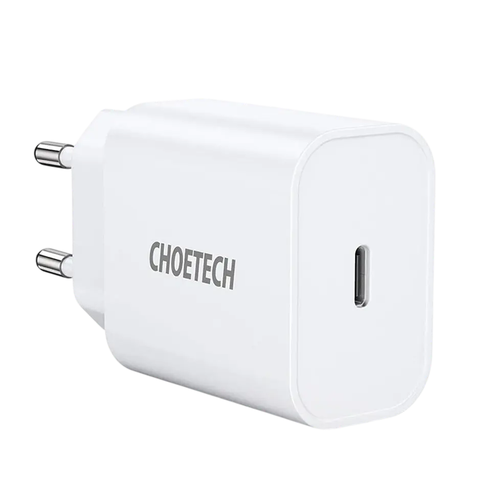 Cargador Choetech con USB Tipo-C de 20W 1