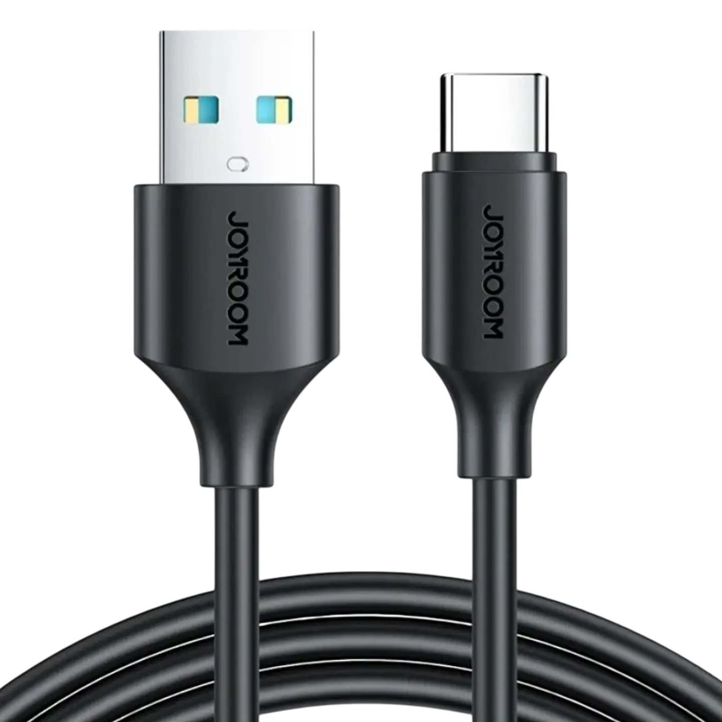 Joyroom Cable USB‑A a USB‑C 3 A 1 m, Negro 1