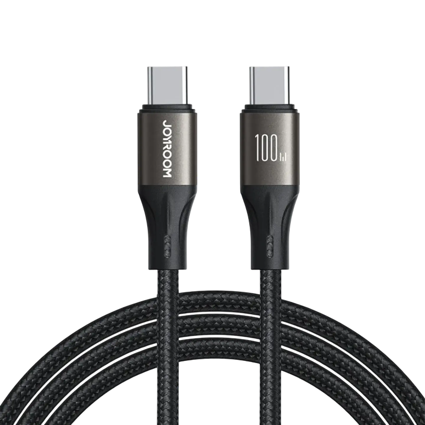 Joyroom Cable Light‑Speed Series 100 W USB‑C a USB‑C 1,2 m (Negro) 1