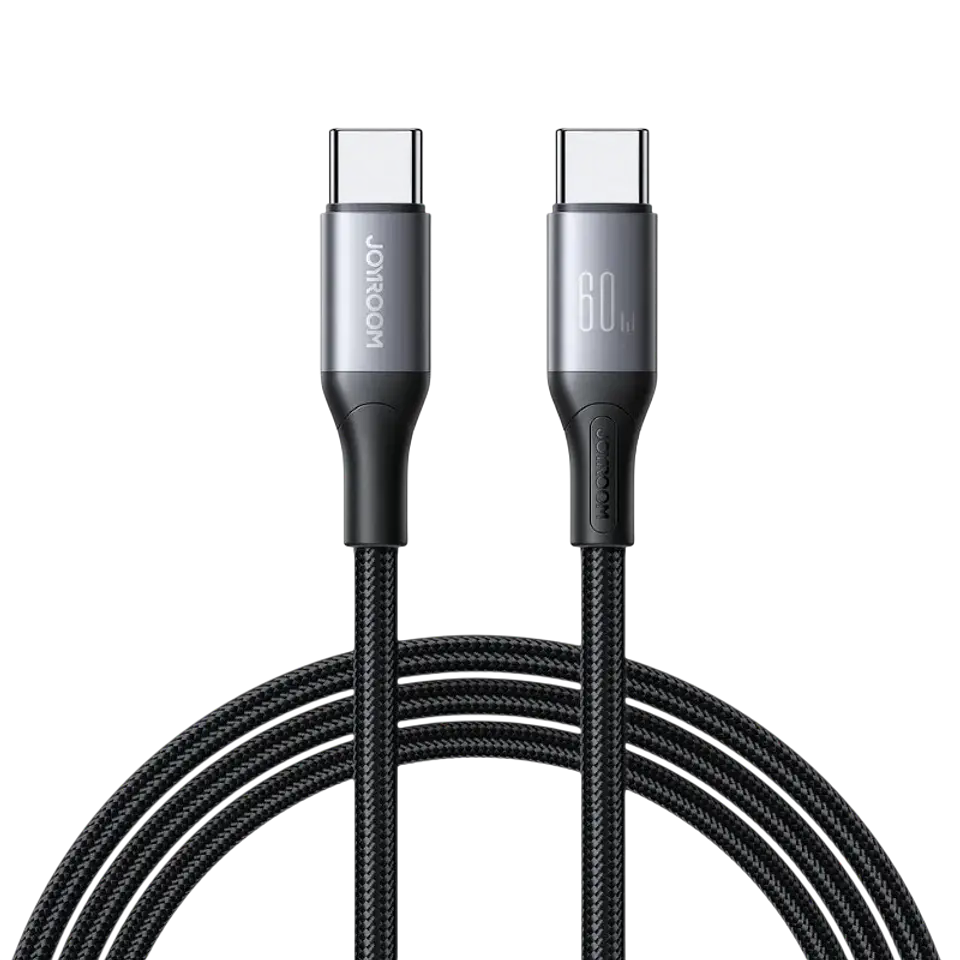 Joyroom Cable USB‑C a USB‑C Flash Series 60 W 2 m, Negro 1