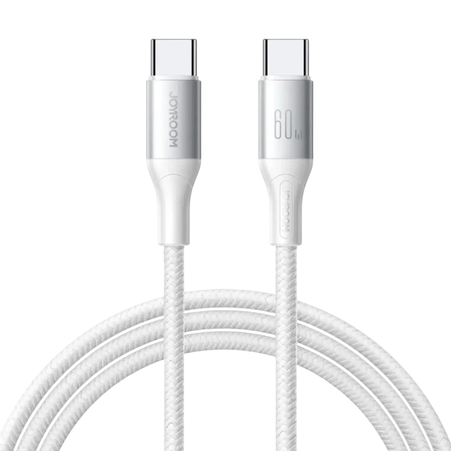 Joyroom Cable USB‑C a USB‑C Flash Series 60 W 2 m, Blanco 1