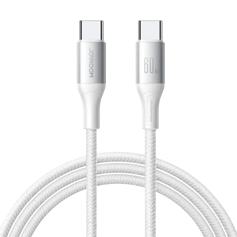 Joyroom Cable USB‑C a USB‑C Flash Series 60 W 2 m, Blanco 1