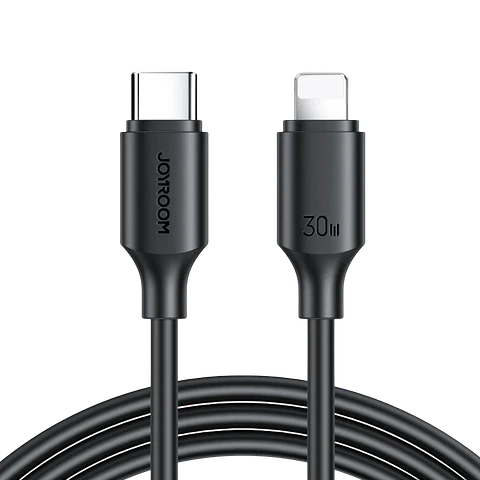 JOYROOM Cable Tipo‑C a Lightning 30 W 1 m