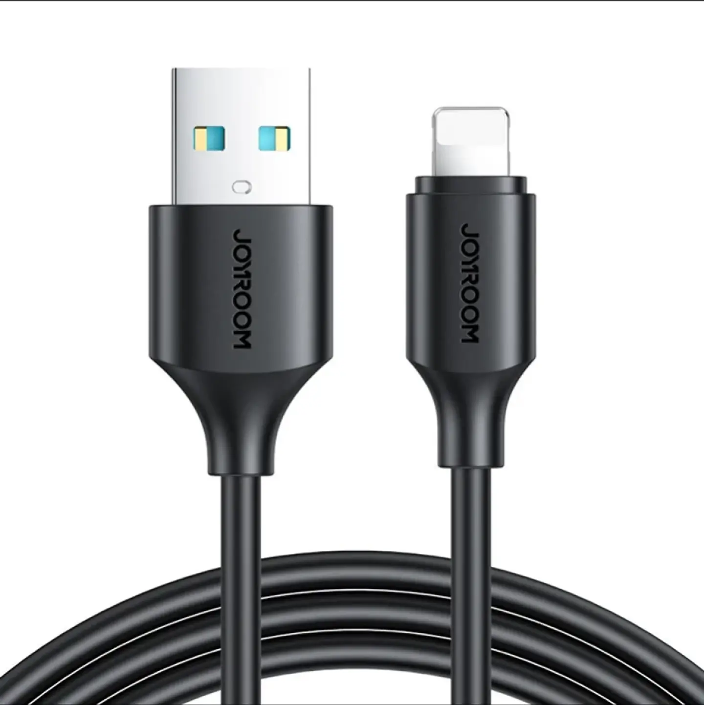 Cable Joyroom USB-A a Lighting Carga Rápida Negro 1
