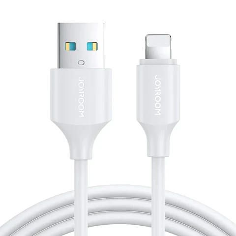 Cable Joyroom USB-A a Lightning Carga Rápida Blanco
