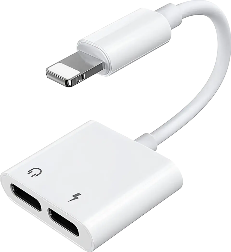 Adaptador doble Joyroom Lightning/2x Lightning 1
