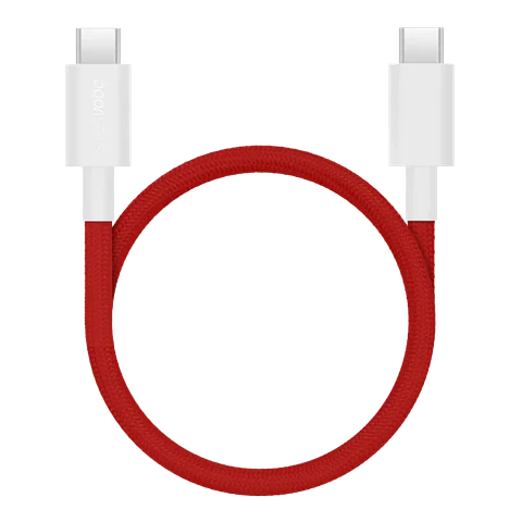 OnePlus Magnetic Cable Tipo C a Tipo C 120cm Rojo