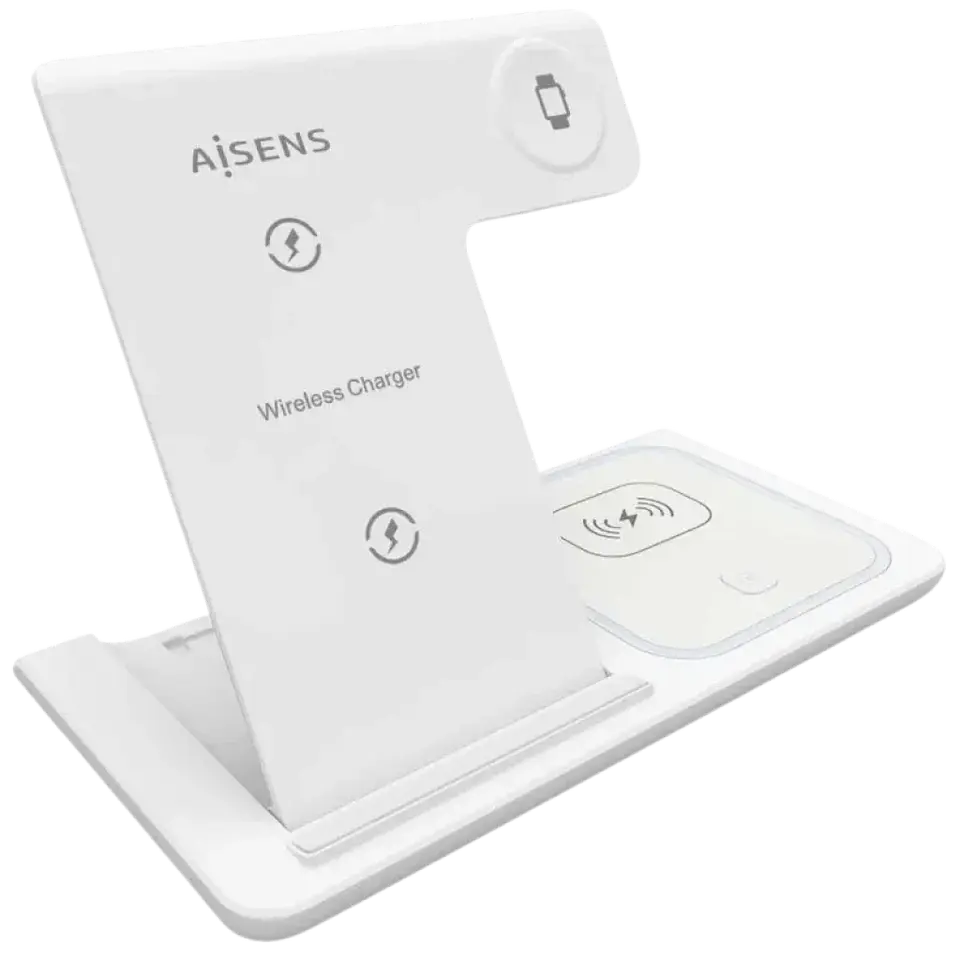 Aisens ASCH-15W3WC044-W/ 15W Blanco - Base de carga Inalámbrica 1